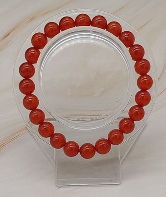 Red Agate Bracelet size 6 1/4