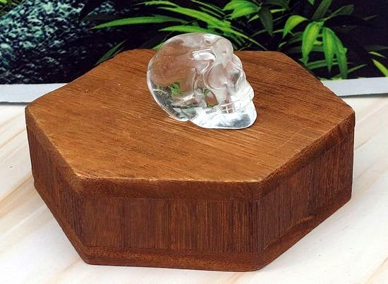 Clear Quartz Mini skull