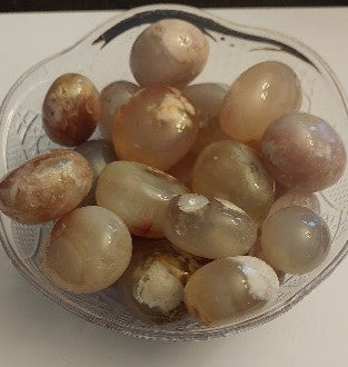 Flower Agate Tumbles