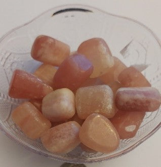 Rose Calcite Tumbles