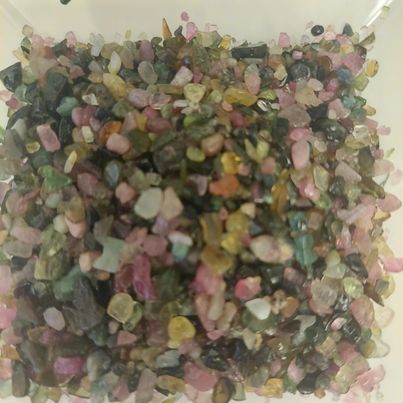 Mixed Tourmaline  Chips