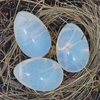 Opalite Drilled Eggs