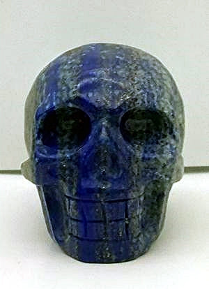 Lapis Lazuli Skull