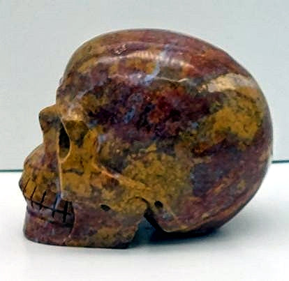 Ocean Jasper Skull