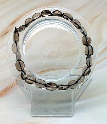 Smokey Quartz Chip Bracelet size 6 1/4